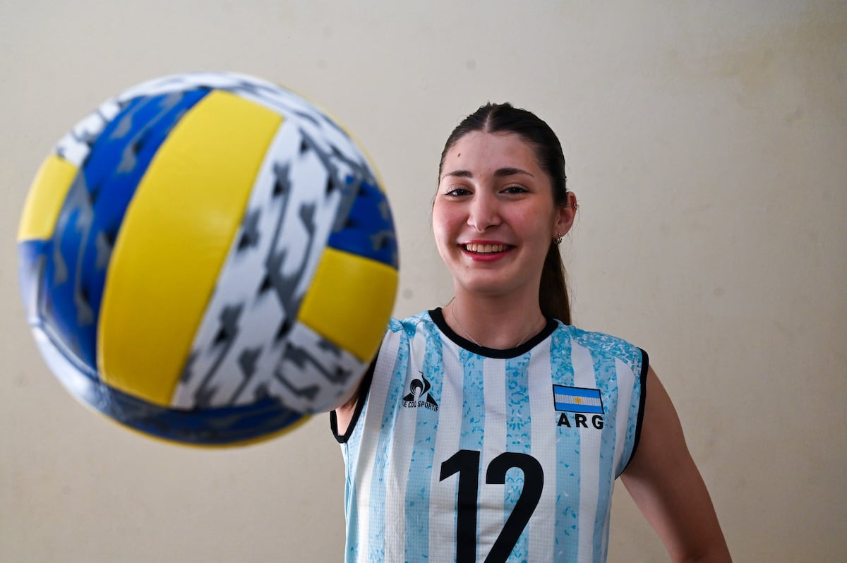 Paula Tomasa, premio Estímulo 2025 en vóley. (La Voz)