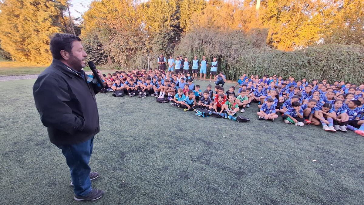 Capitanía, la actividad que organiza Belgrano todos los años para las divisiones inferiores del club. (La Voz)