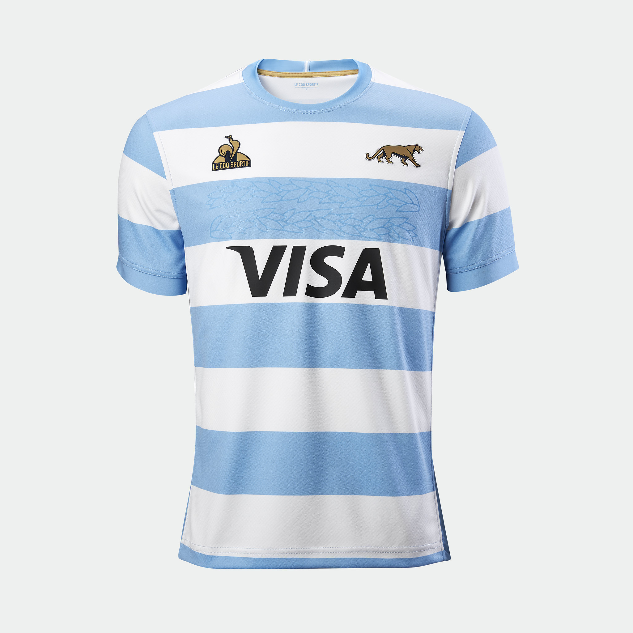 Presentación de la nueva camiseta que lucirán los seleccionados nacionales de rugby en las temporadas 2024 y 2025. (Prensa UAR)