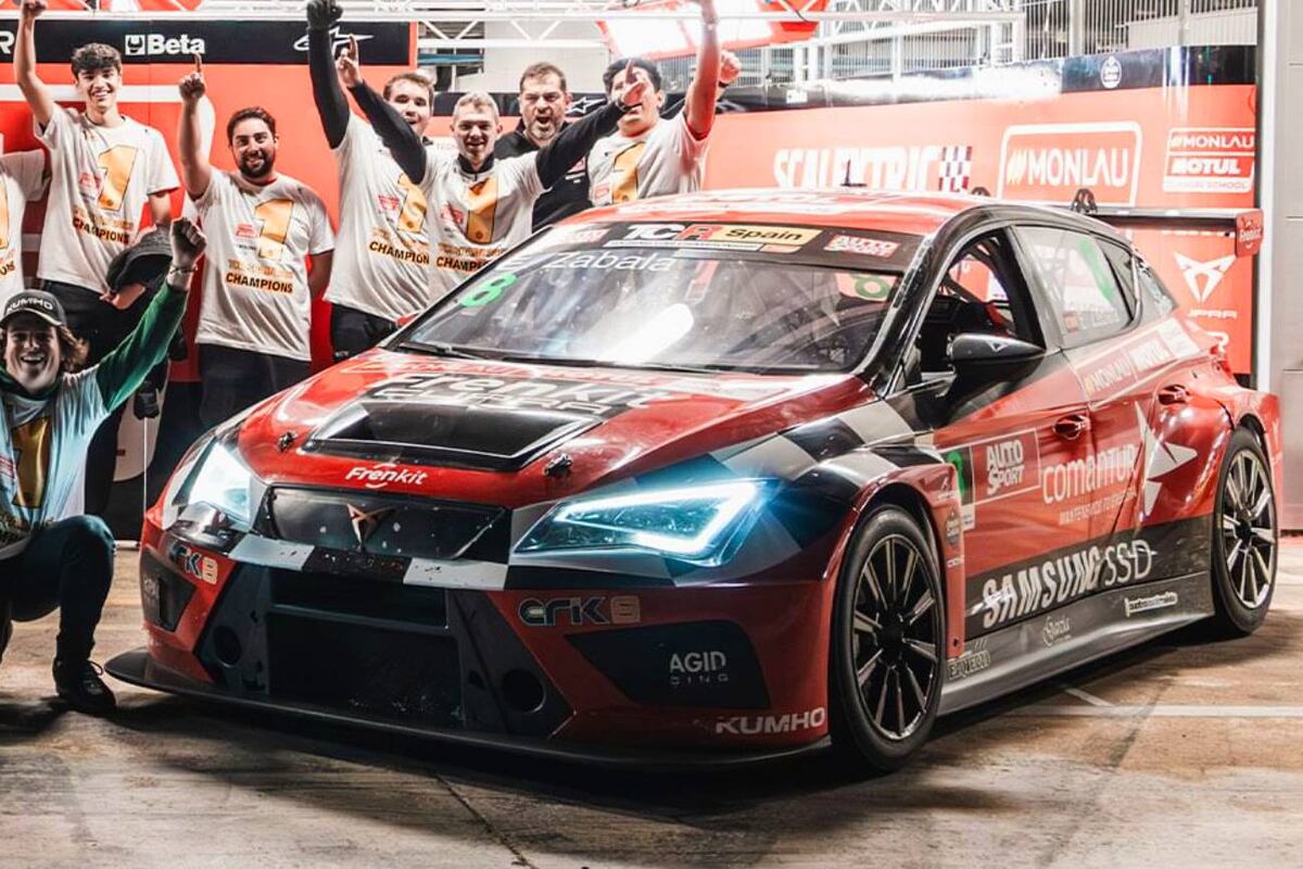 El Cupra León del equipo Monlau Motorsport similar al que usará Girolami en el TCR Europeo 2024. (Prensa Monlau)