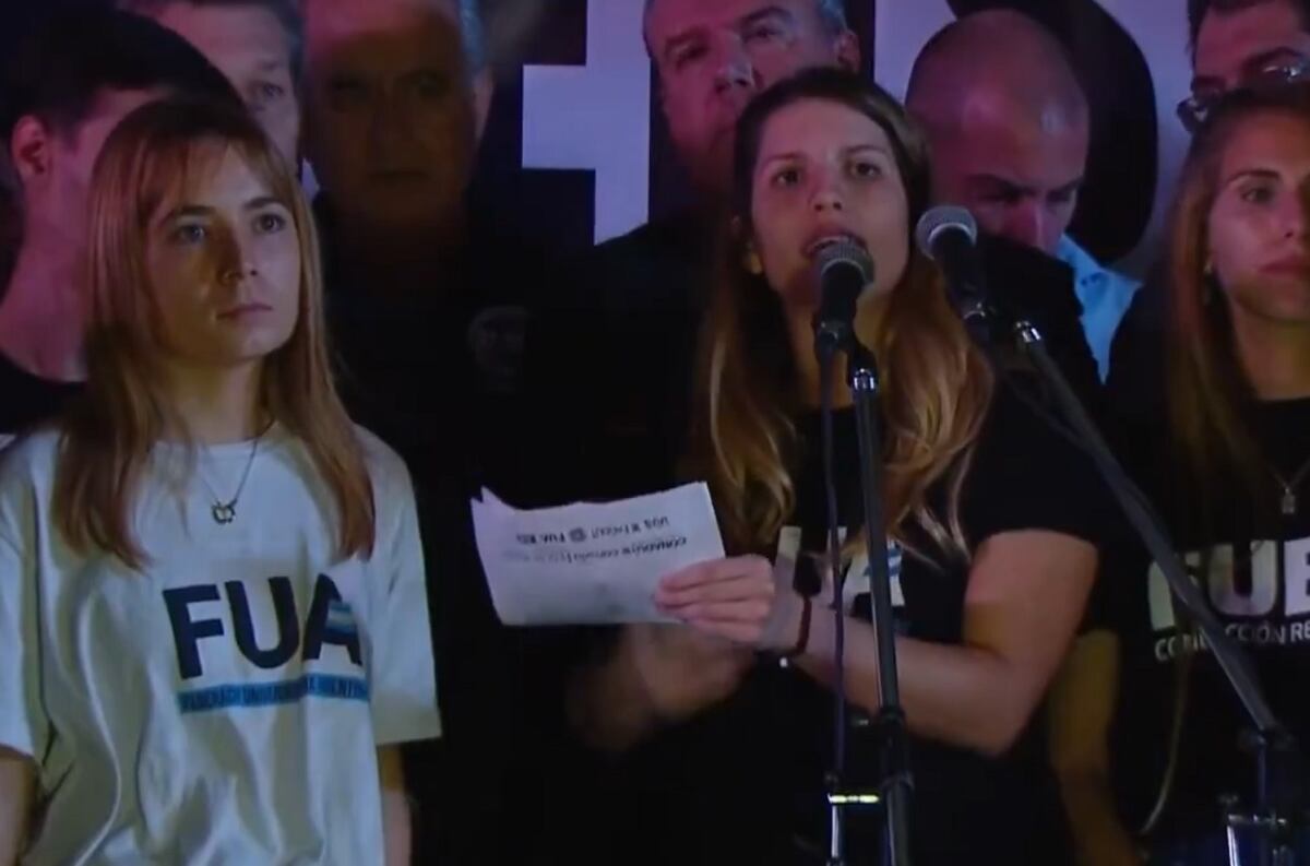 Piera Fernández. Terminó su mandato en la FUA (La Voz/Archivo).
