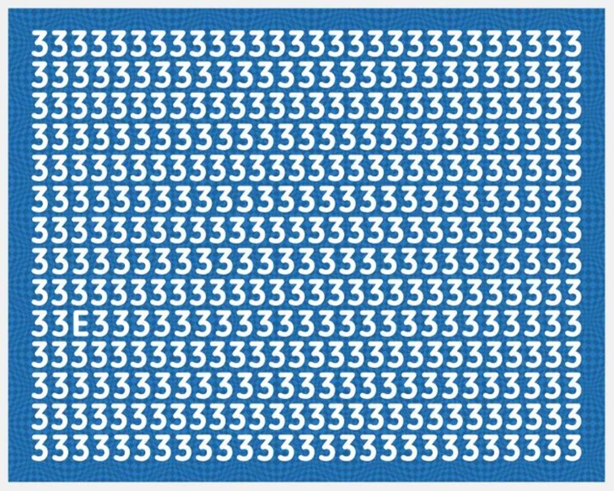 El acertijo visual.