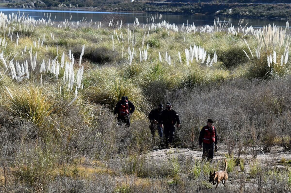 La búsqueda. (Agencia Nacional de San Luis/Télam)