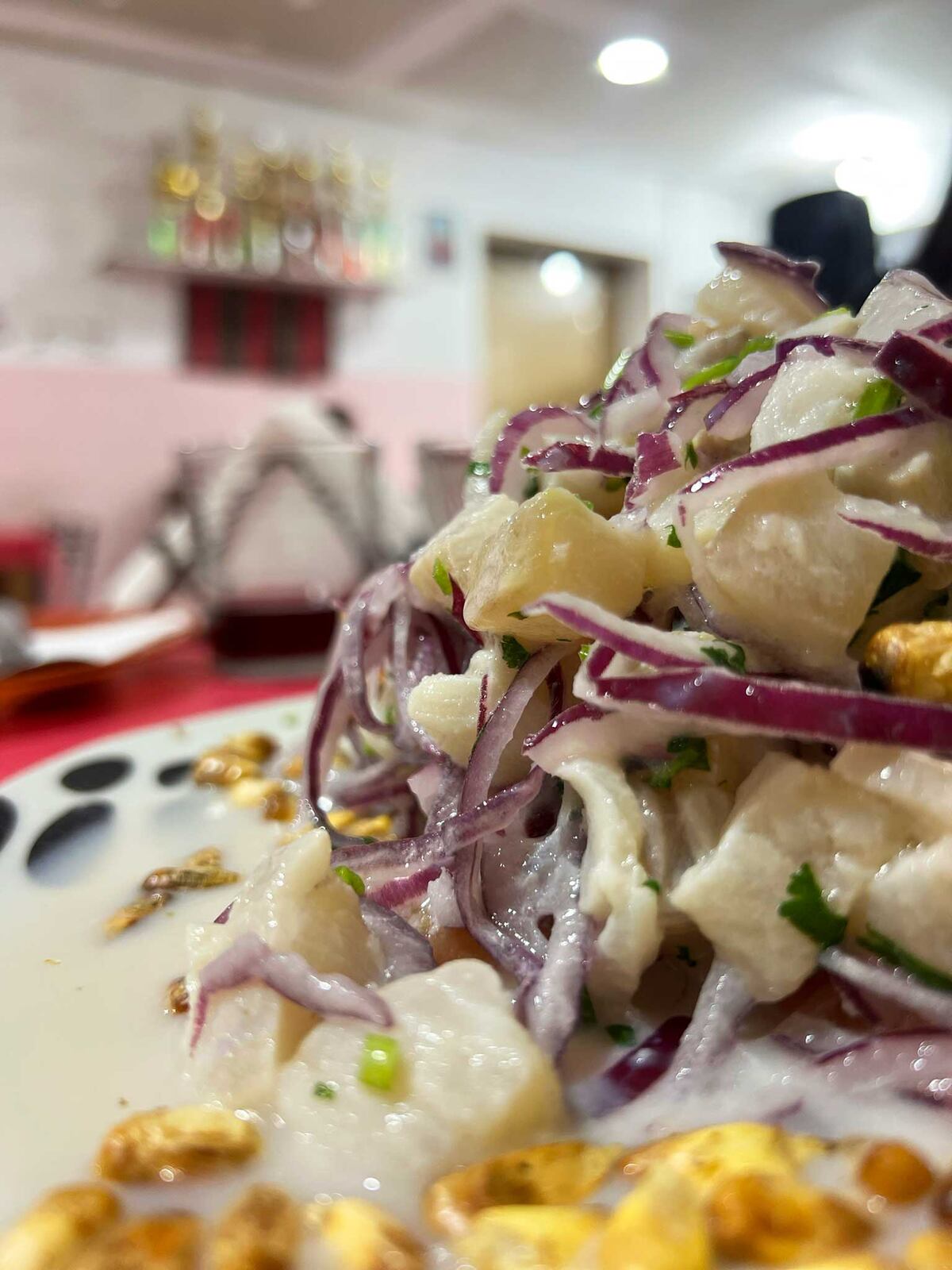 Comedor peruano en Barrio Providencia.