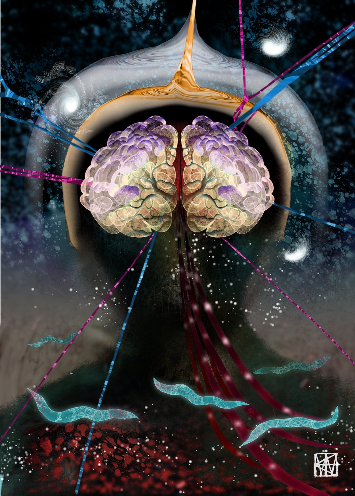 Número Cero. Inmortalidad. Ilustración de Leicia Gotlibowski.