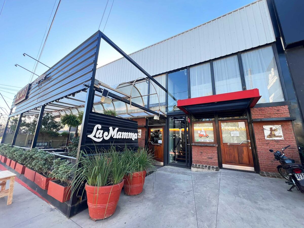 La Mamma, un clásico cordobés para comer pastas. (La Voz)