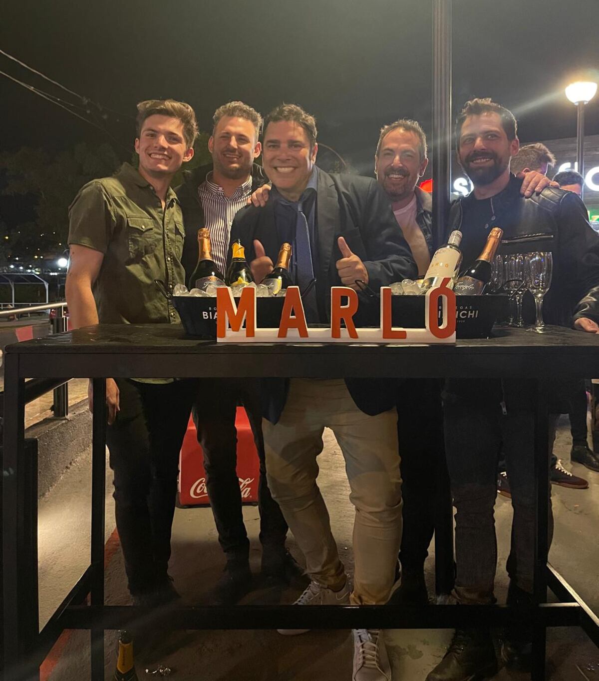 Matías Alé abrió su local de sushi en Villa Carlos Paz.