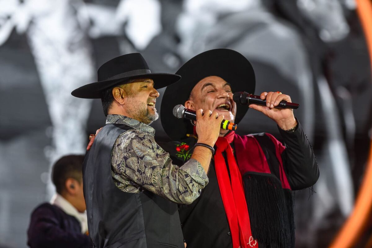 Chaqueño Palavecino y Jorge Rojas. (La Voz)