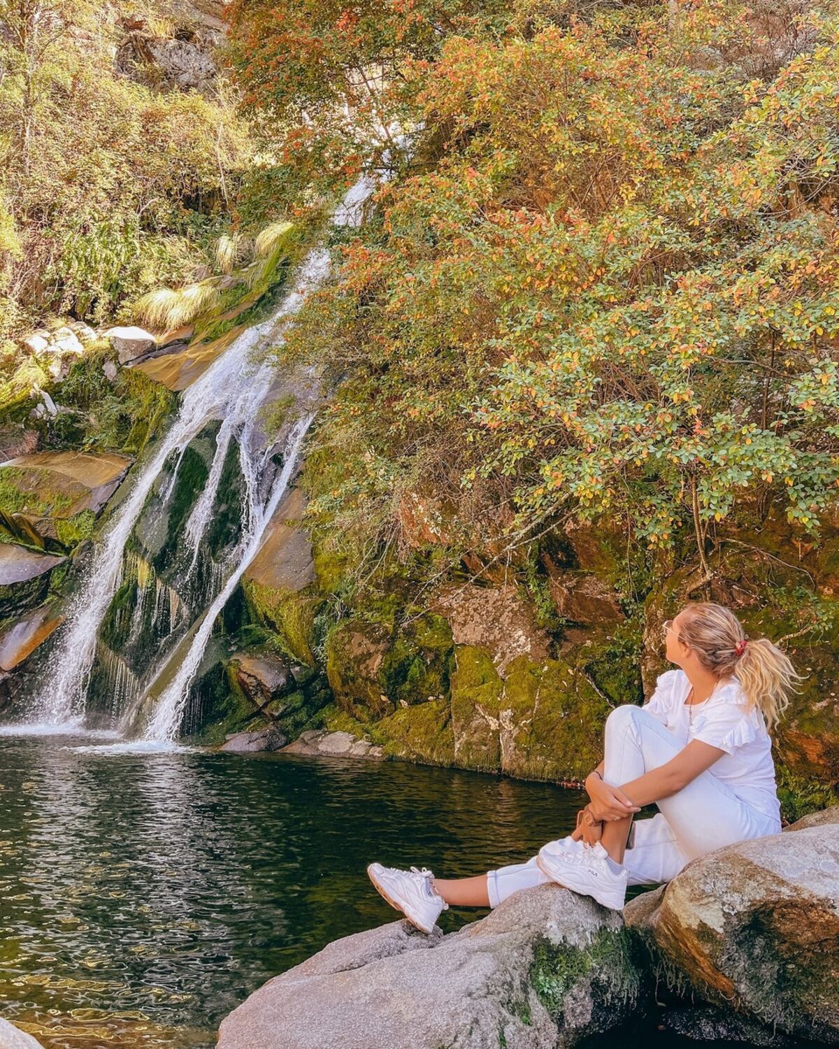 La Cascada es un salto de agua de unos 14 metros de altura. (Foto: Turismo La Cumbrecita)