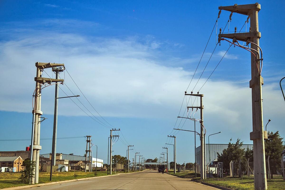 El predio tiene una red eléctrica exclusiva, con una potencia instalada de 16MW.