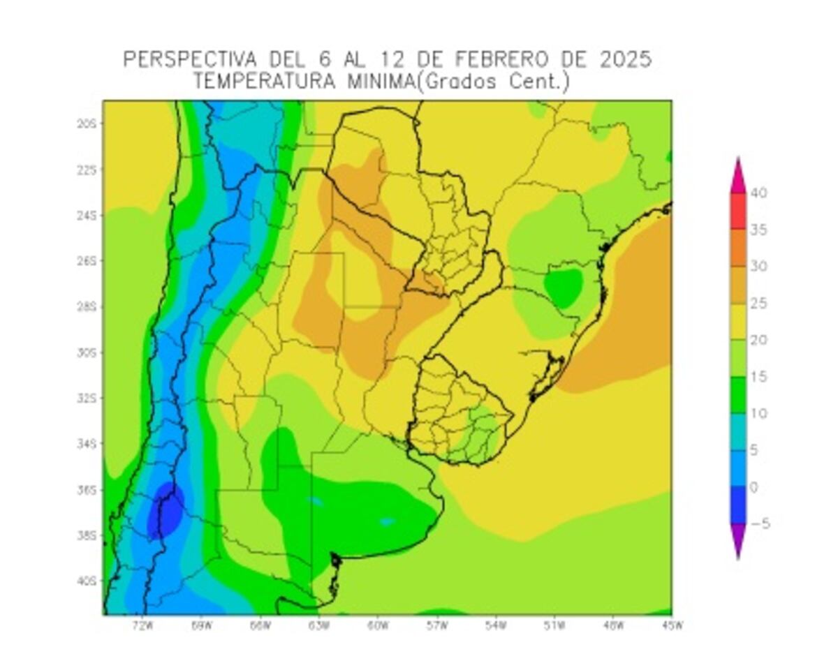 Calor y lluvias en Córdoba