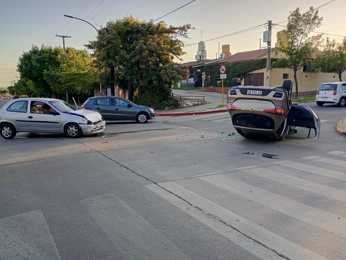 La zona del impacto. (Policía)