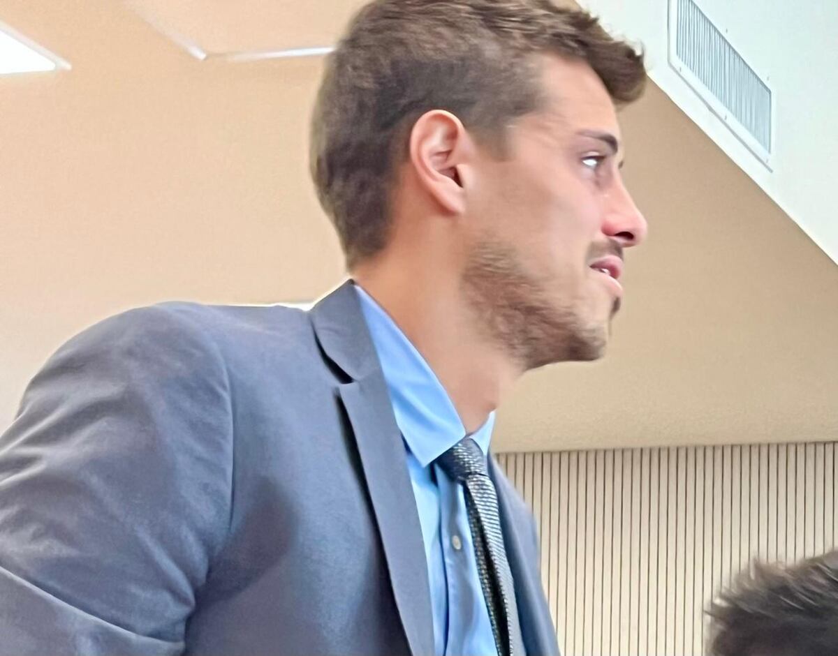 Lautaro Andruet, del grupo de abogados de Dagatti
