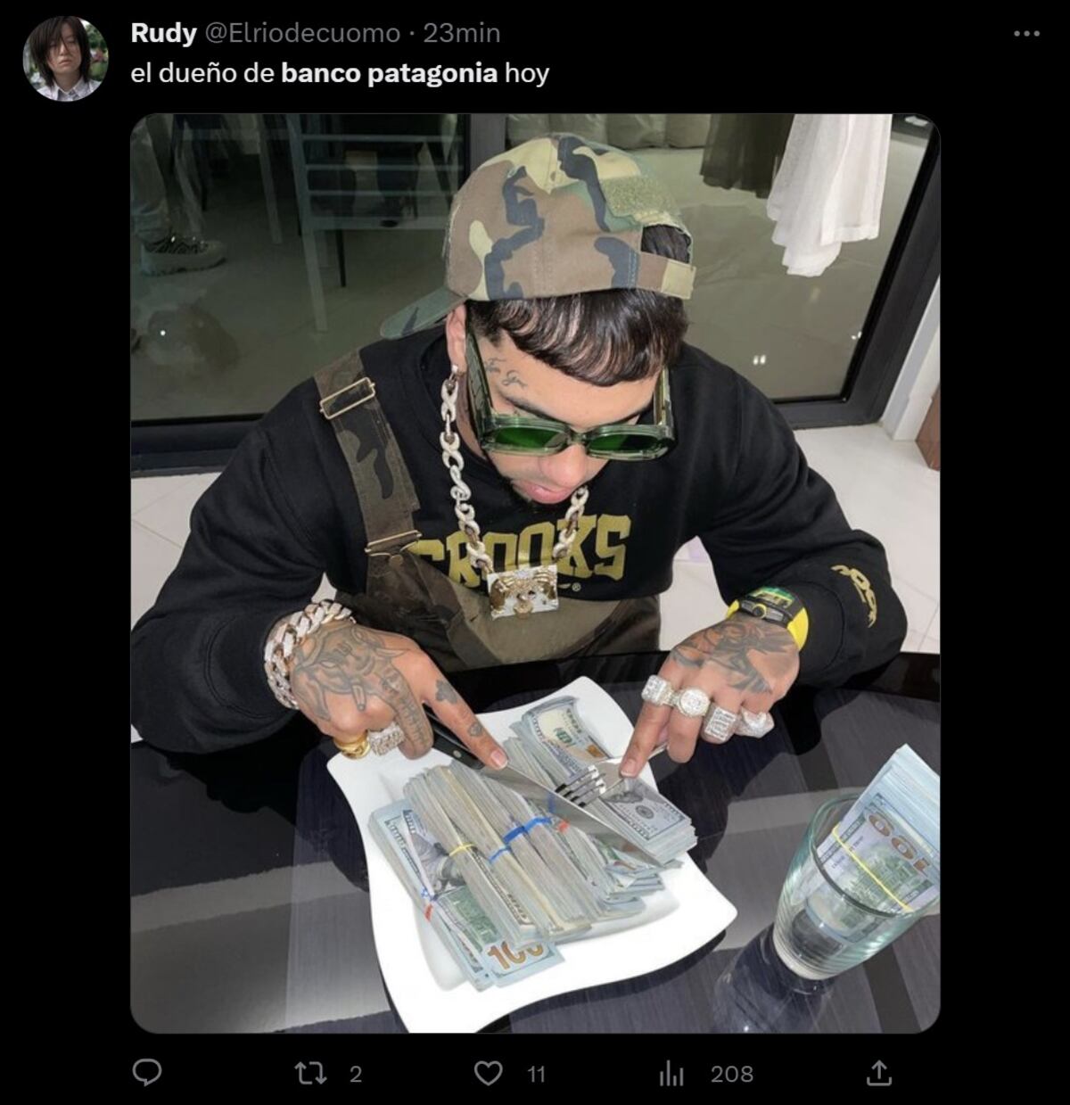 Estallaron los memes de Banco Patagonia para ver a Taylor Swift en Argentina (Captura de pantalla)