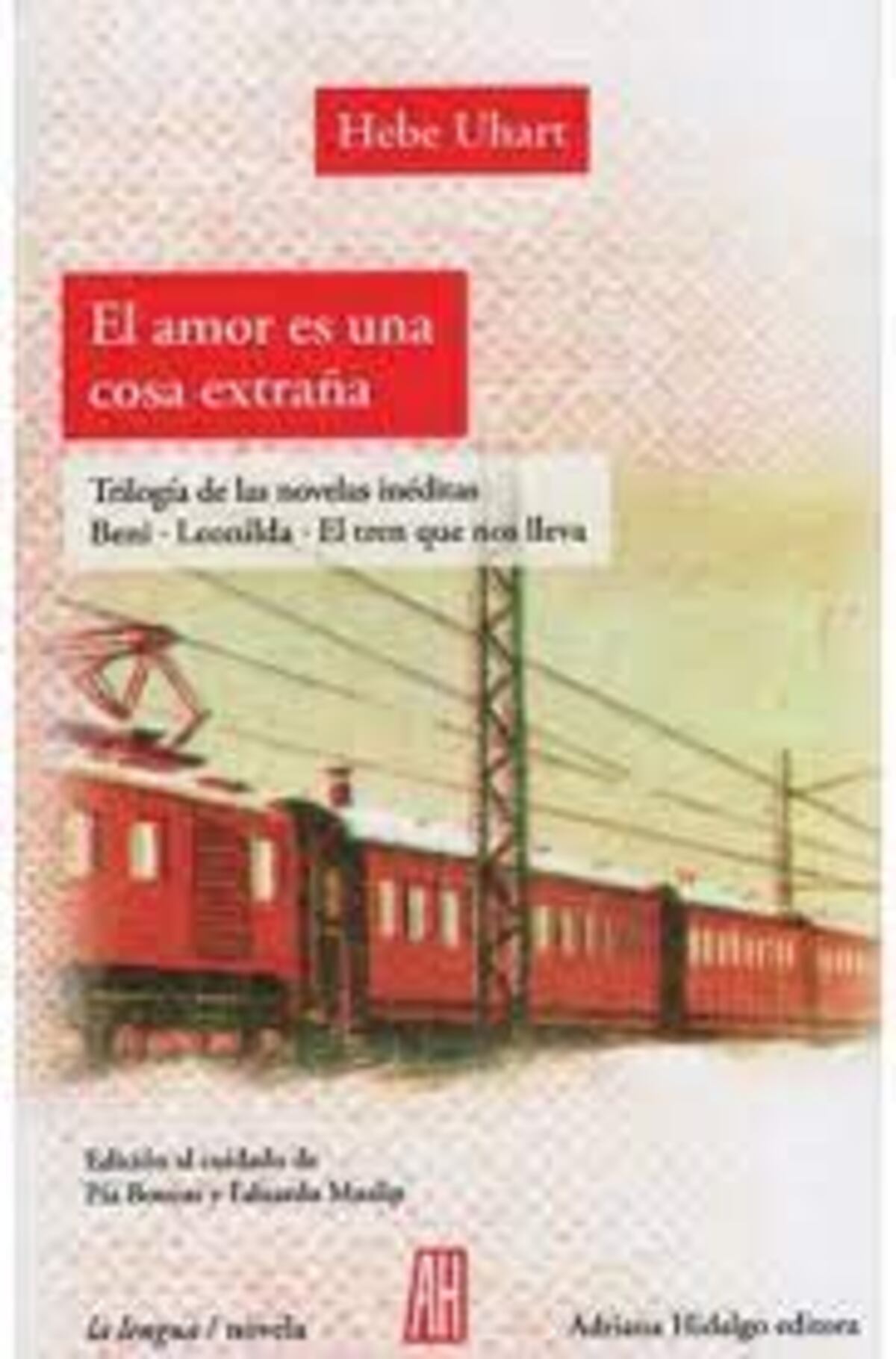 Libro El amor es una cosa extraña, de Hebe Uhart