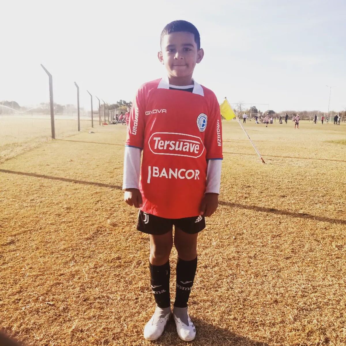 Álvaro "Tilín" Cortez ya se entrena tres veces a la semana en Belgrano. (Gentileza familia Cortez).