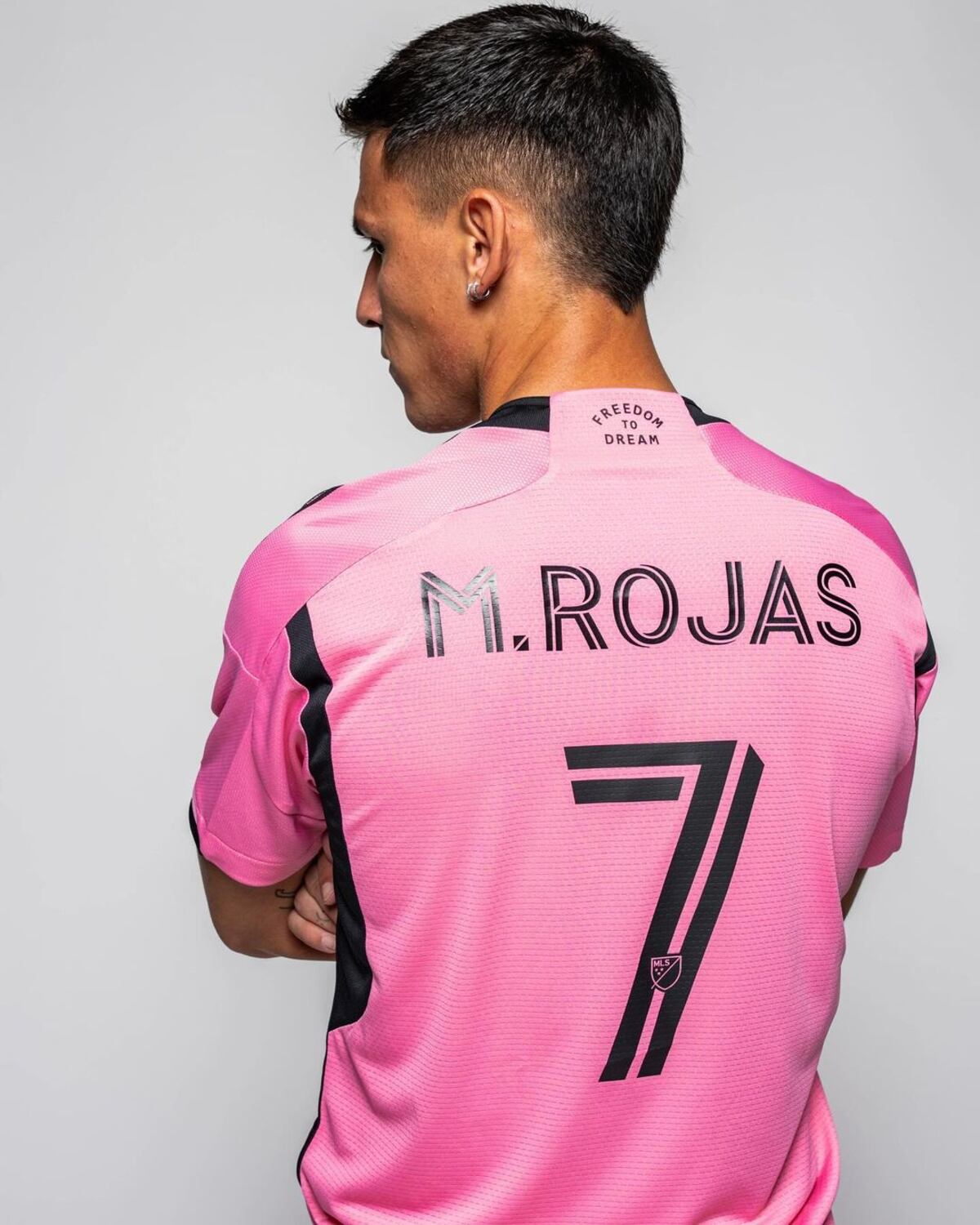 El paraguayo Matías Rojas fue presentado como nuevo refuerzo del Inter Miami. (Prensa Inter Miami).