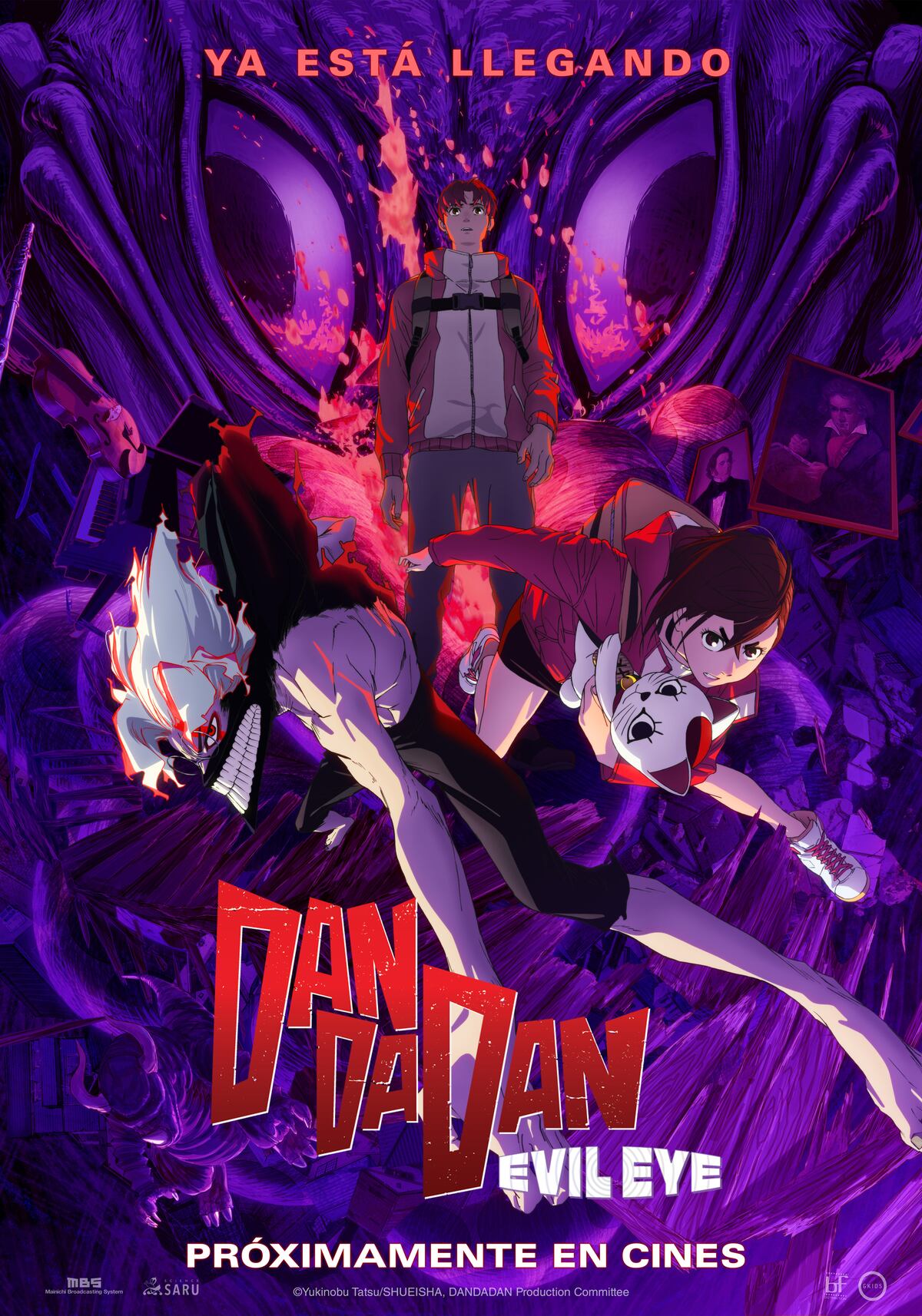 Dan Da Dan: Evil Eye llega al cine en la previa del estreno de su segunda temporada (Prensa / BF Paris)