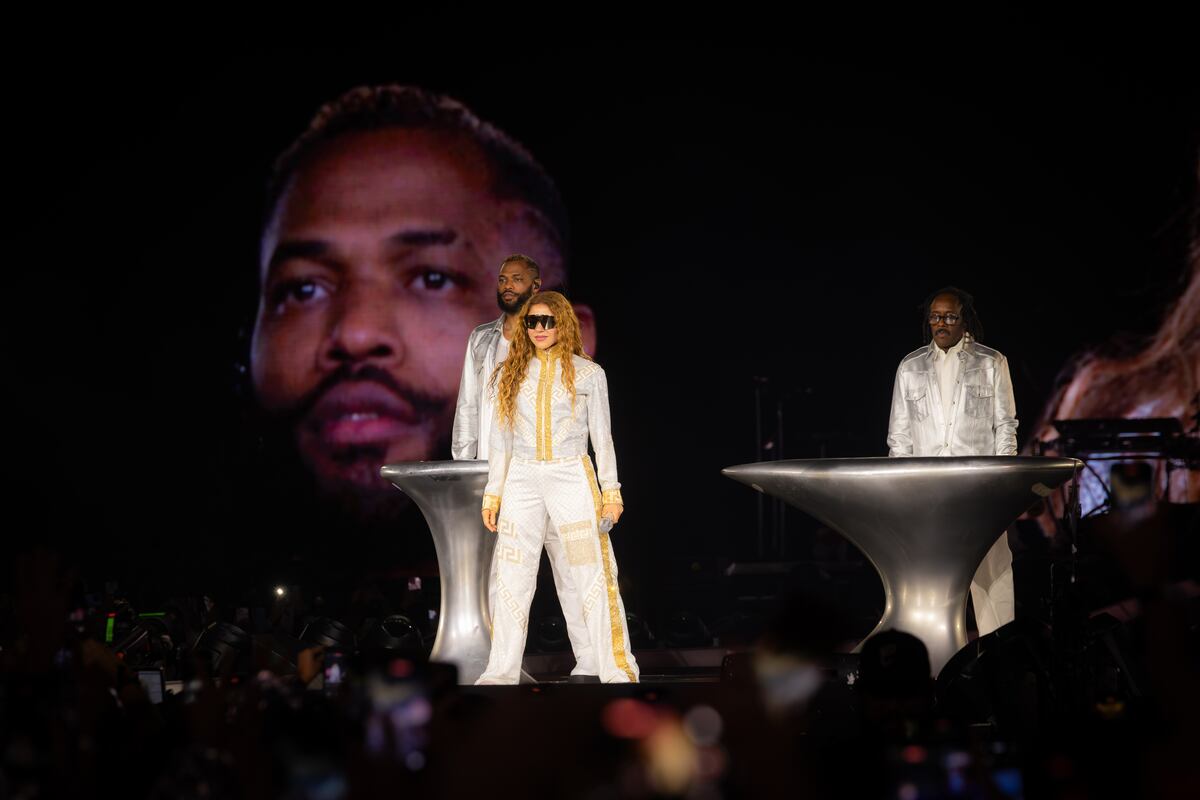 El paso de Shakira por Córdoba, en fotos. (Fénix Entertainment/ @tutedelacroix)