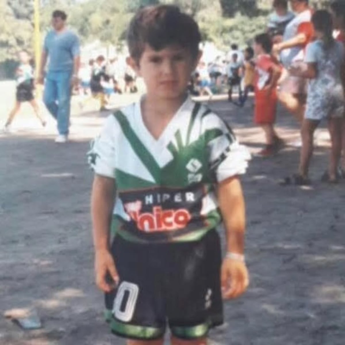 Gino Peruzzi y el regreso al club de sus amores. (Instagram Corralense).