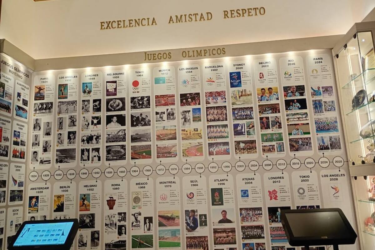 El Museo Olímpico Argentino Antonio Rodríguez fue puesto en valor con motivo del centenario del Comité Olímpico Argentino (COA). (La Voz)