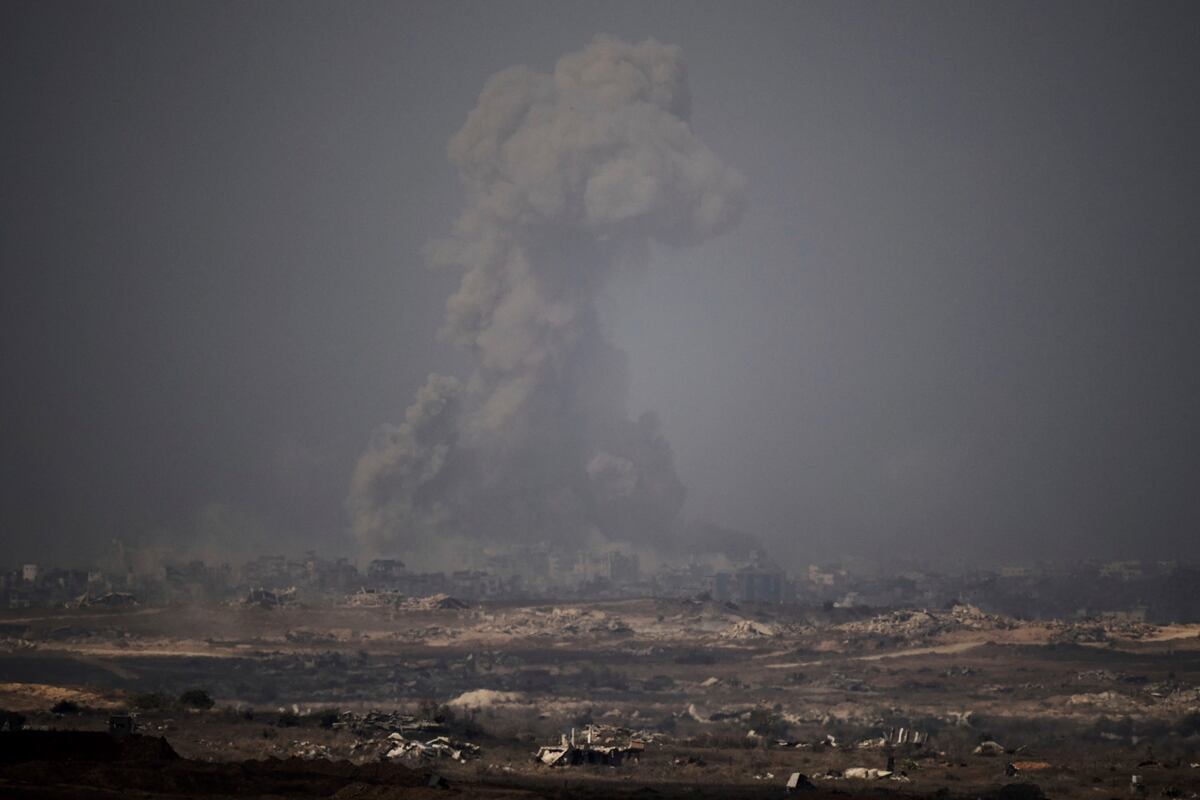 Israel inició la ofensiva terrestre en Gaza. (AP)