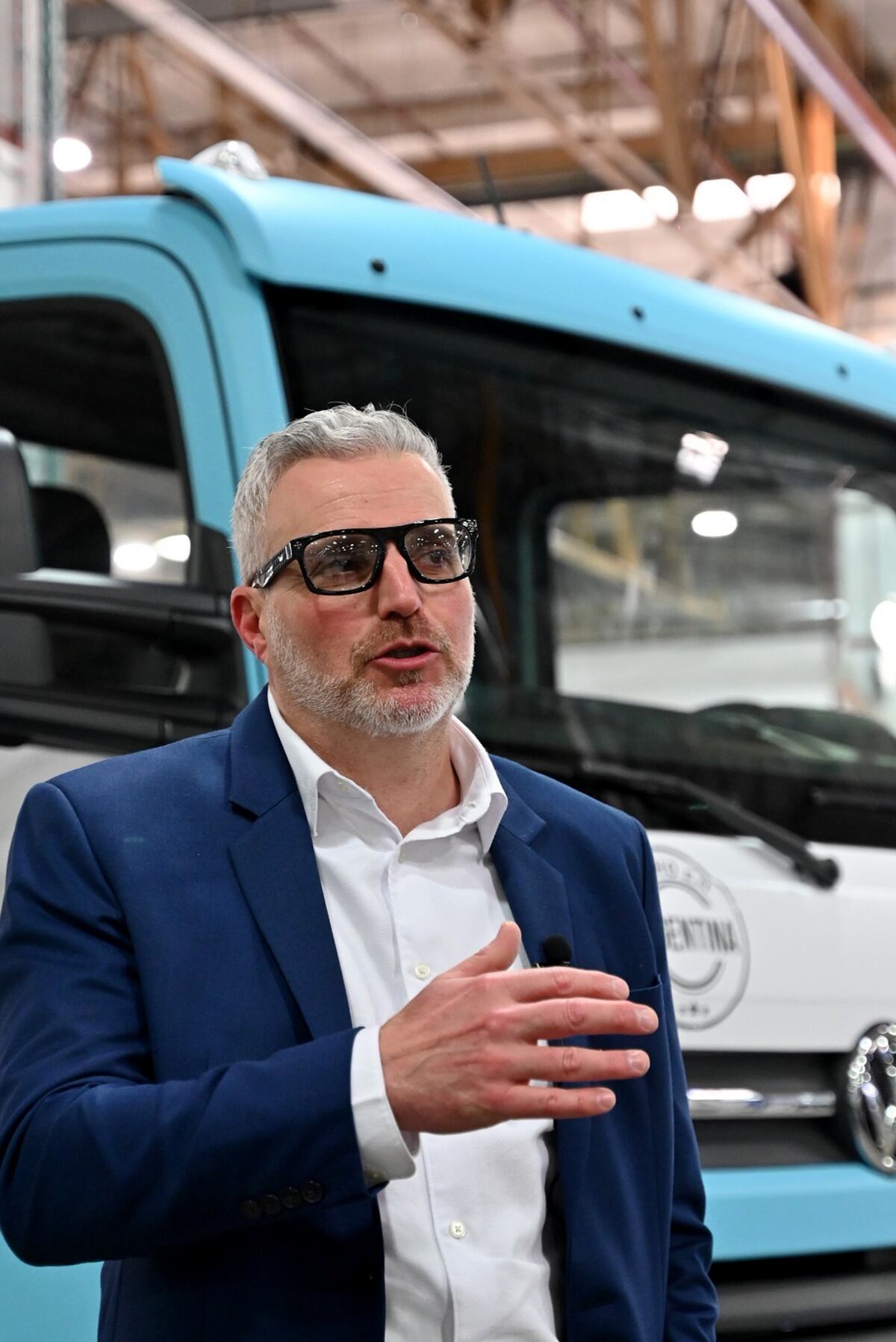 Hernán Pacheco, director del Centro Industrial Córdoba de Volkswagen Group Argentina. (Gentileza)