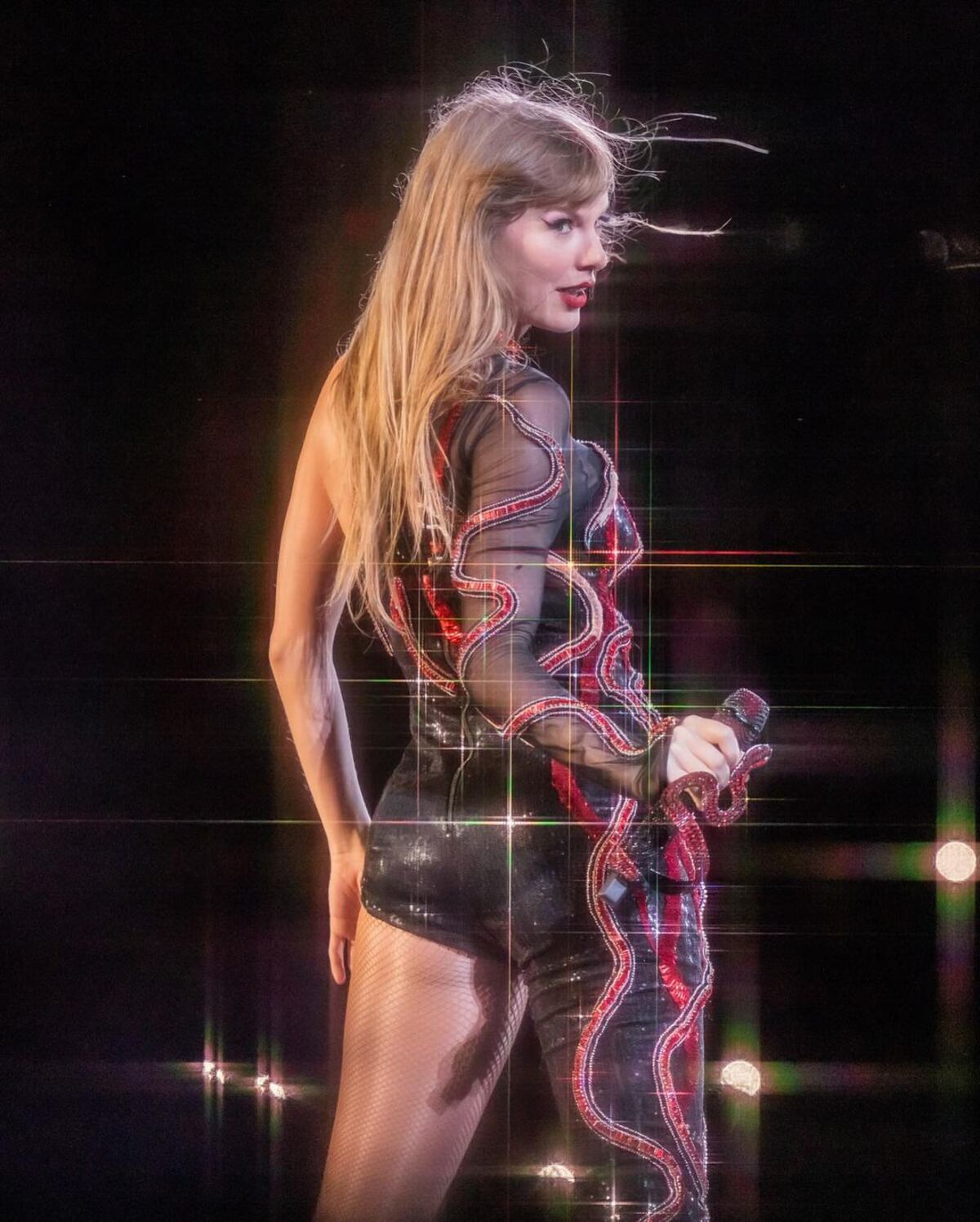 Taylor Swift en la primer noche de The Eras Tour en Argentina. (Foto: DF Entertainment)