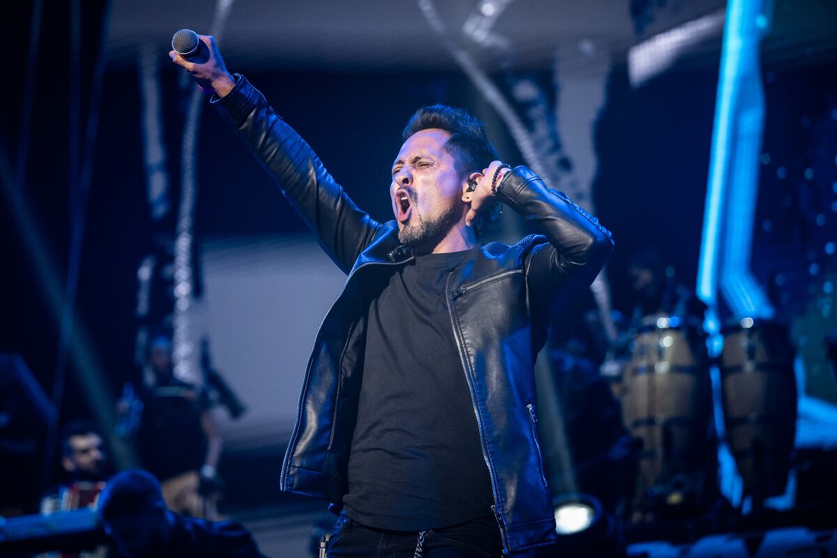 La Konga, en el inicio de otra serie de shows en el Movistar Arena. (Gentileza DF Entertainment)