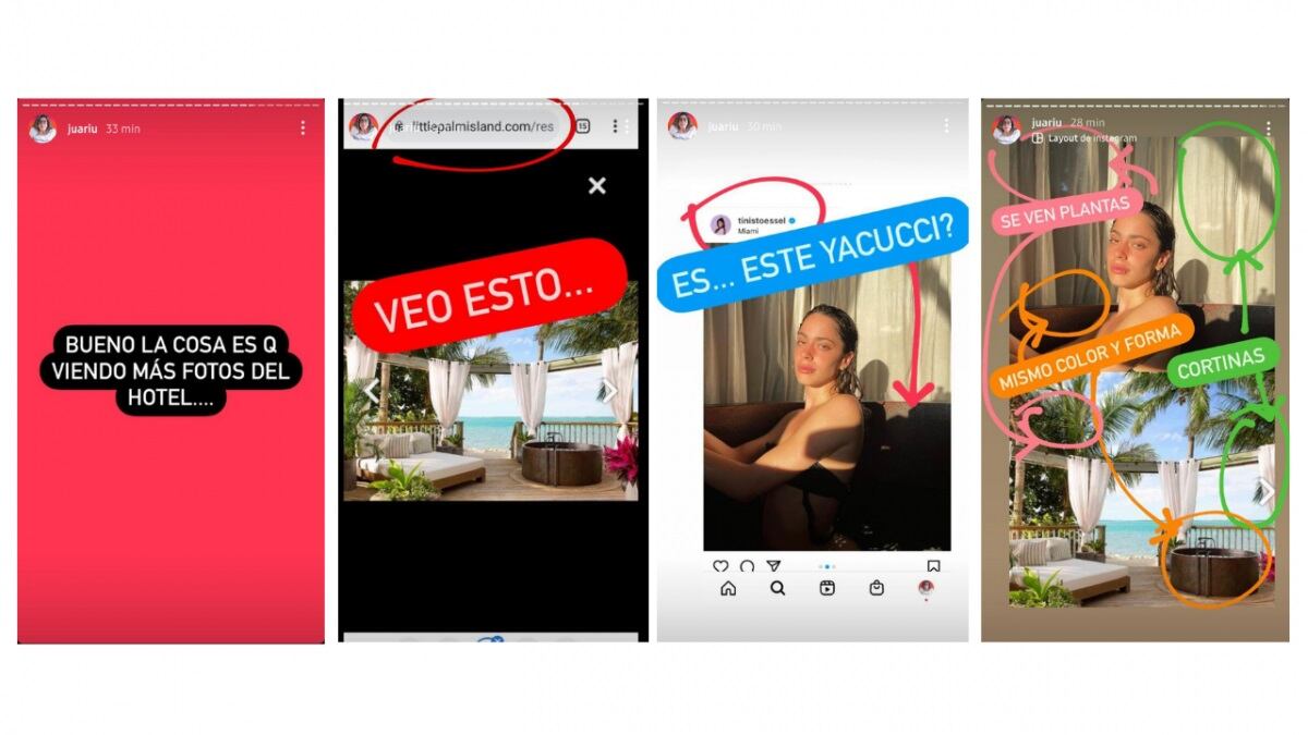 La exhaustiva investigación de Juariu sobre la posible reconciliación y escapada romántica de Tini y Yatra en Miami.