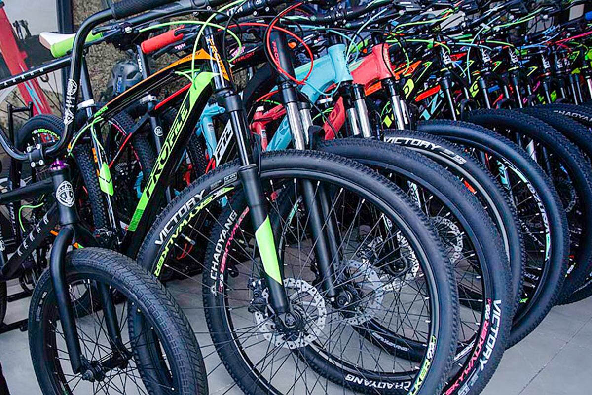Bicicletas Venzo de Córdoba Bikes. Foto: Sergio Ortega / Córdoba Bike Shop