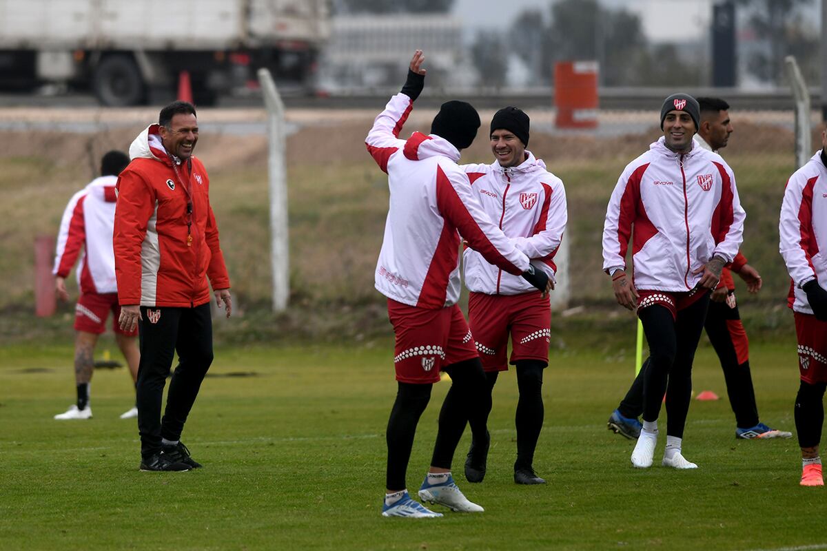 Entrenamiento de Instituto en el predio de La Agustina. (Ramiro Pereyra / La Voz)