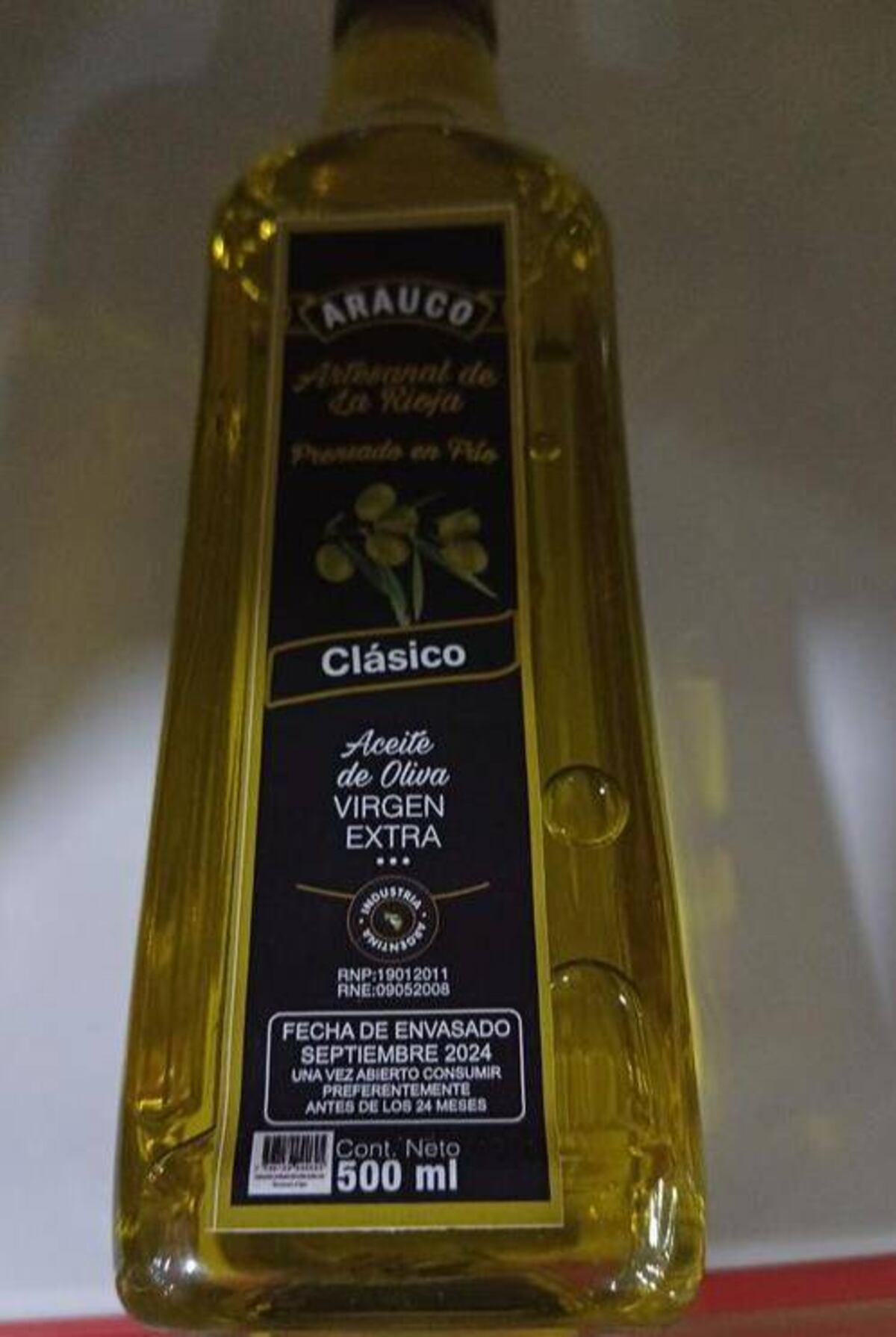 Salud. Los aceites de oliva extra virgen que prohibió el organismo nacional. (Anmat)