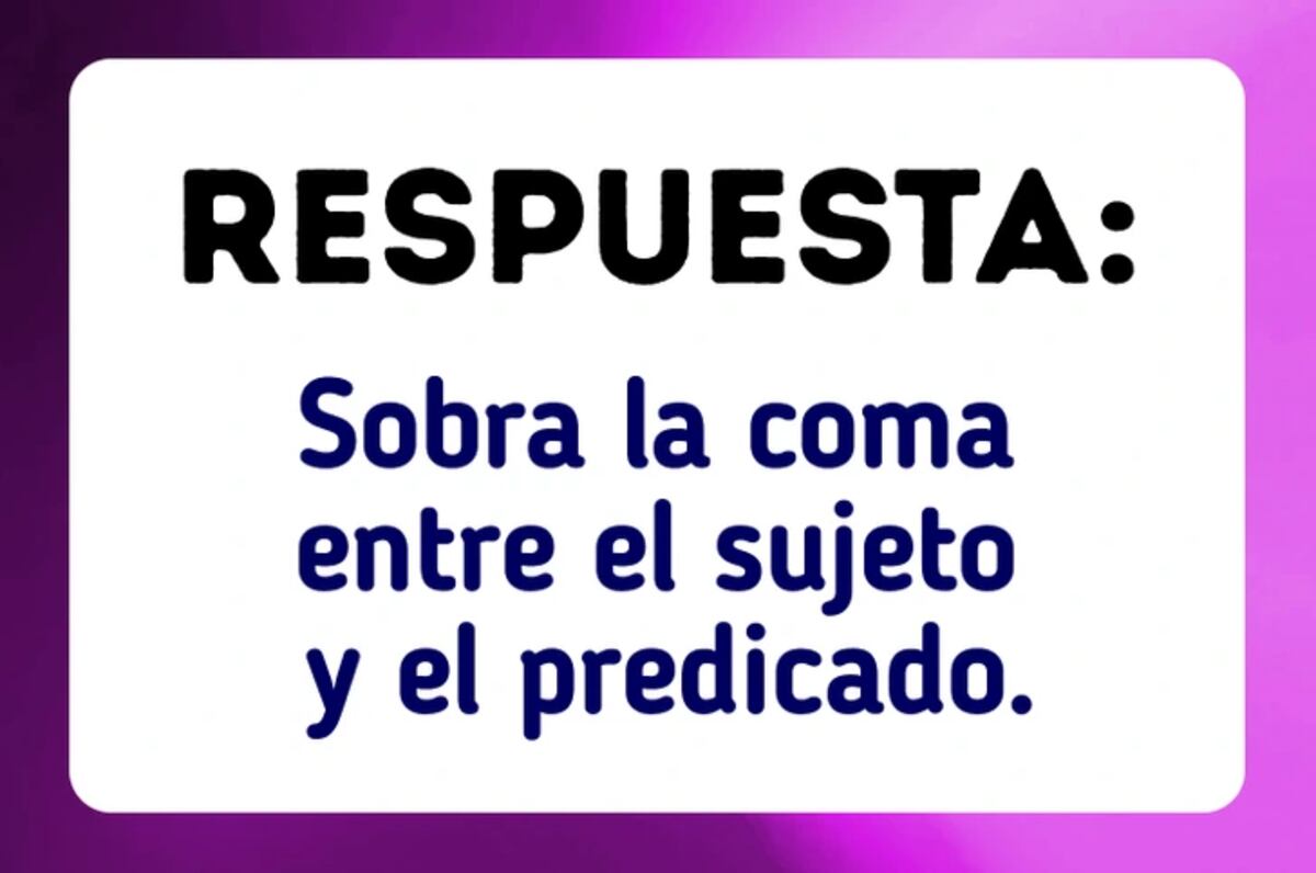 Esta es la solución del acertijo visual.
