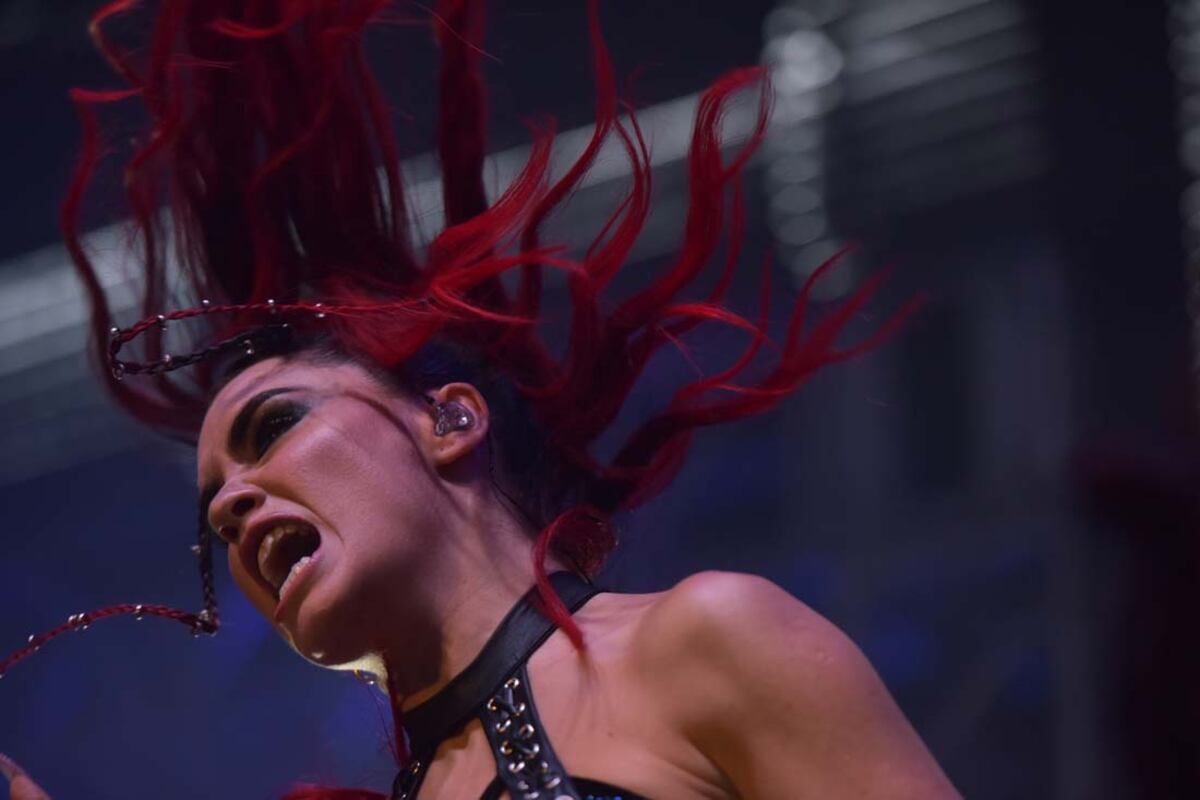 Lali Espósito, durante su show del año pasado en Plaza de la Música (Facundo Luque/ La Voz)
