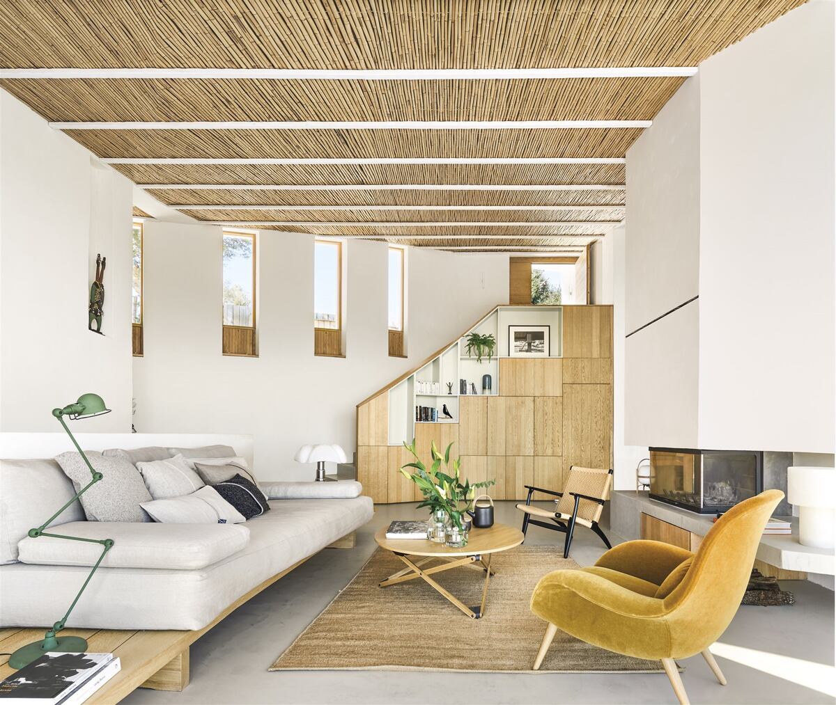 El living es un espacio social con una influencia directa en el resto de los interiores de la casa.