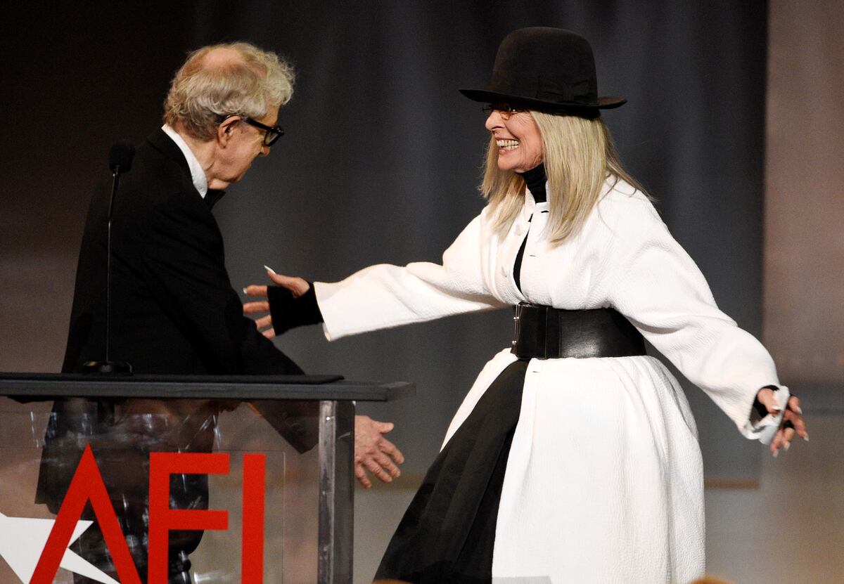 Aparición de Diane Keaton en 45th AFI Life Achievement Award 2017 ( Agencia AP)