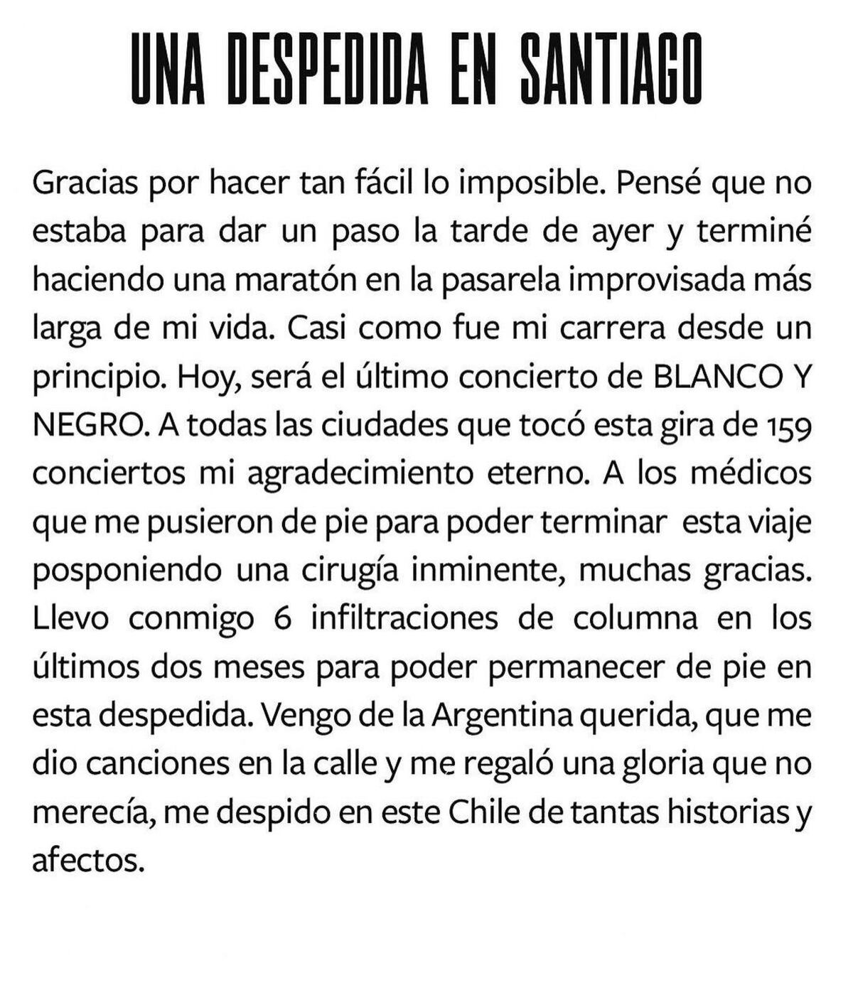 Ricardo Arjona se retira de la música