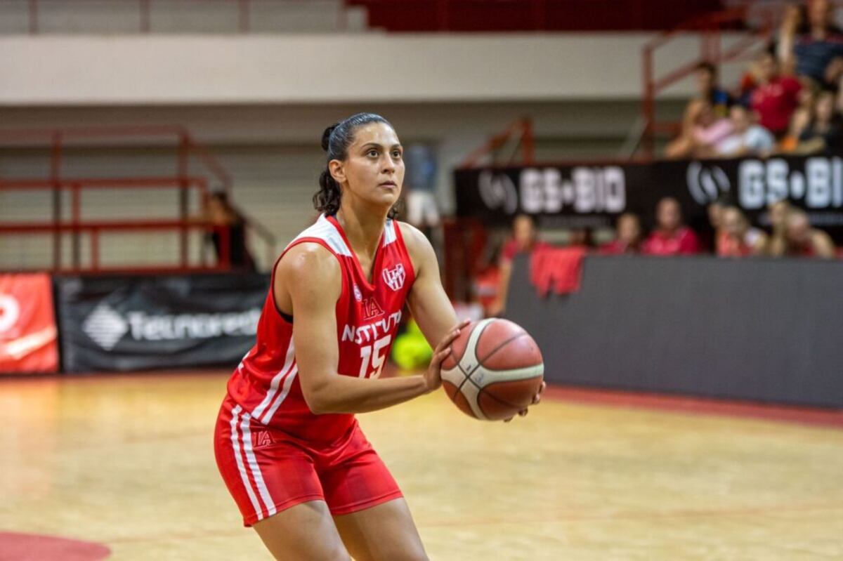 Gisel Botta, de Instituto, convocada a la preselección argentina. se ilusiona con estar en la AmeriCup. (Prensa Instituto)