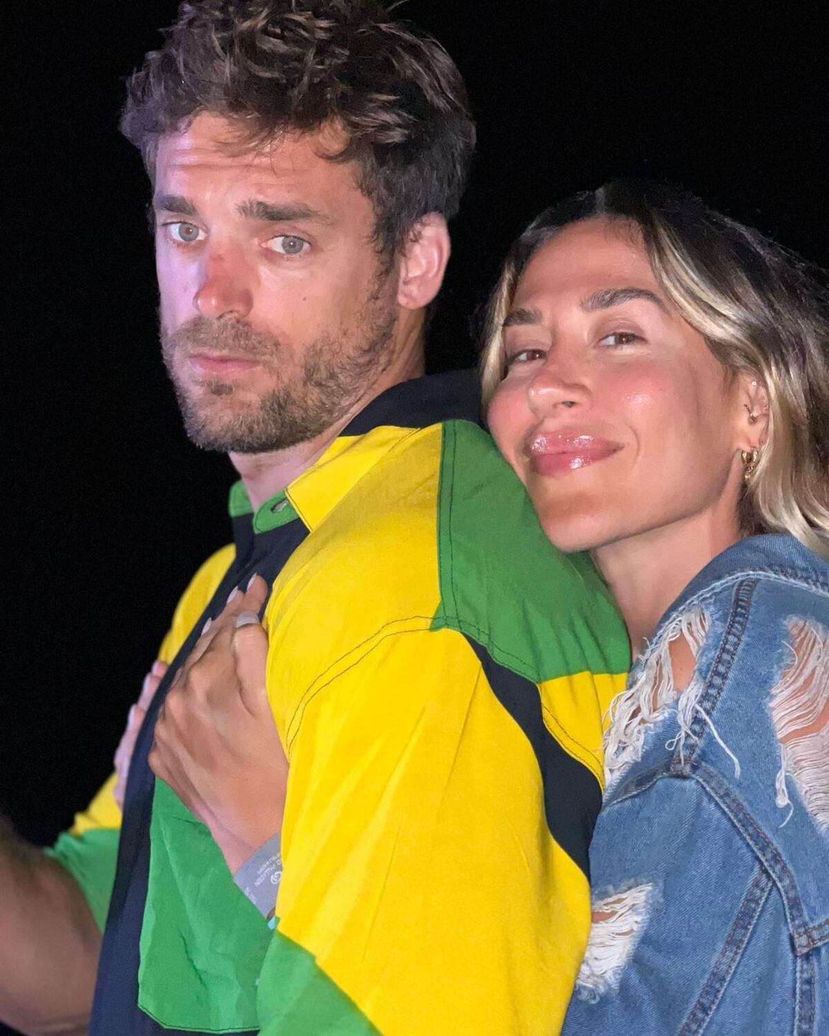 Jimena Barón junto a Matías Palleiro. (Foto: Instagram Jimena Barón)