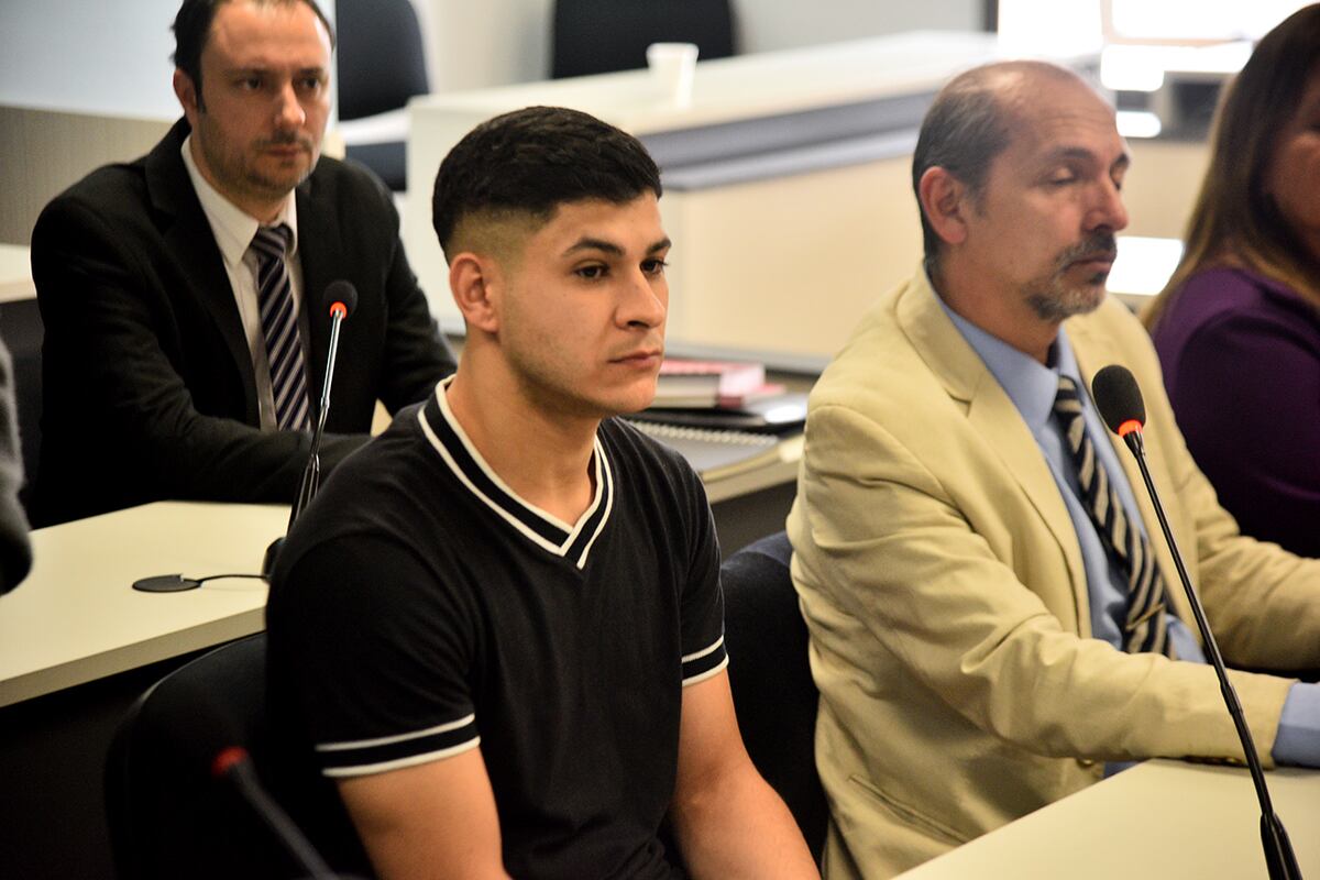 Partícipe secundario. David Suárez se mostró aliviado porque lo consideraron partícipe secundario y lo condenaron a 13 años de prisión. (Pedro Castillo / La Voz)