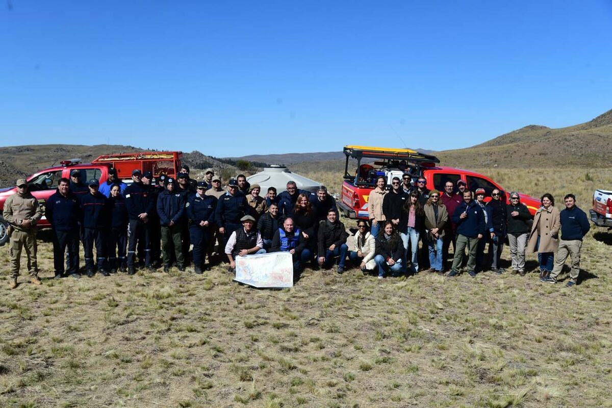 El equipo que participa del proyecto innovador. (Ramiro Pereyra / La Voz)