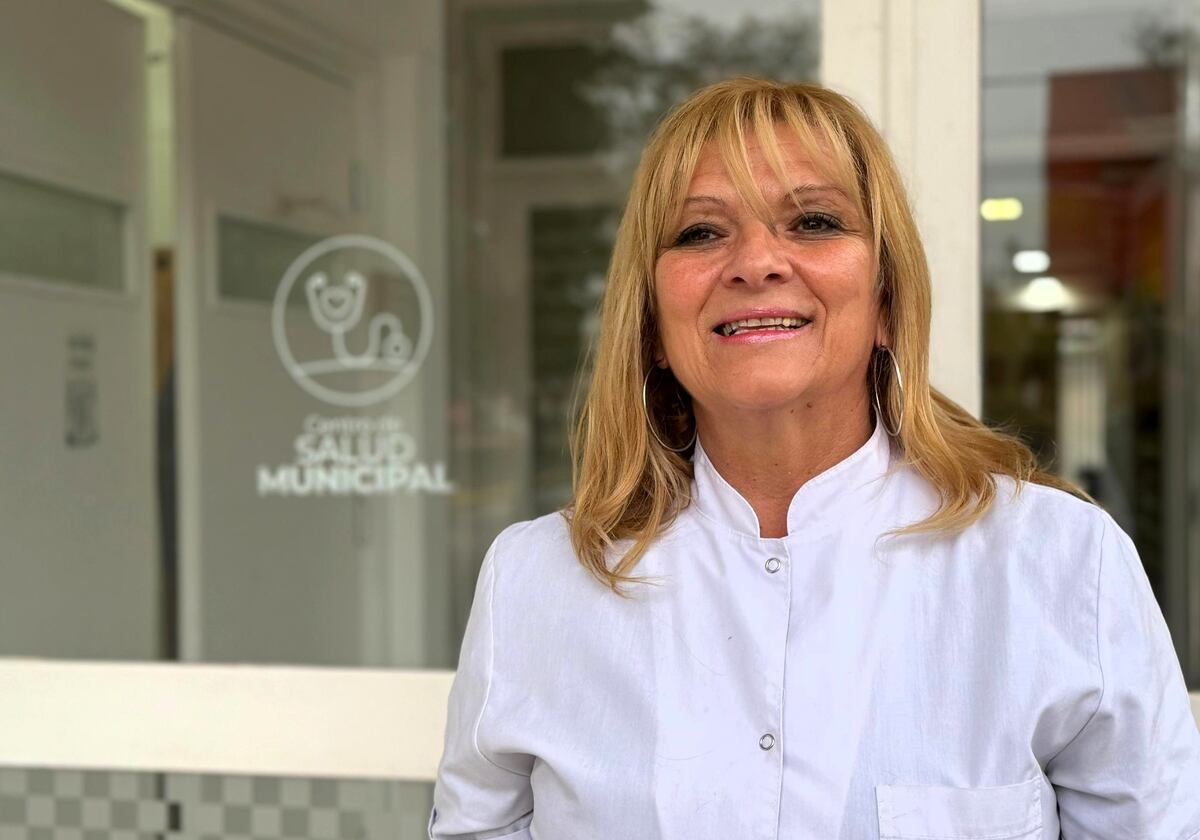 Miriam Genaro, directora del dispensario municipal de Río Primero