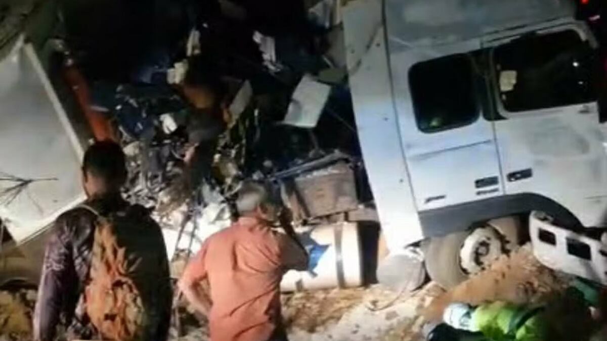 Tragedia en Brasil: al menos 11 muertos y 45 heridos por un choque entre un colectivo y un camión. (Gentileza)