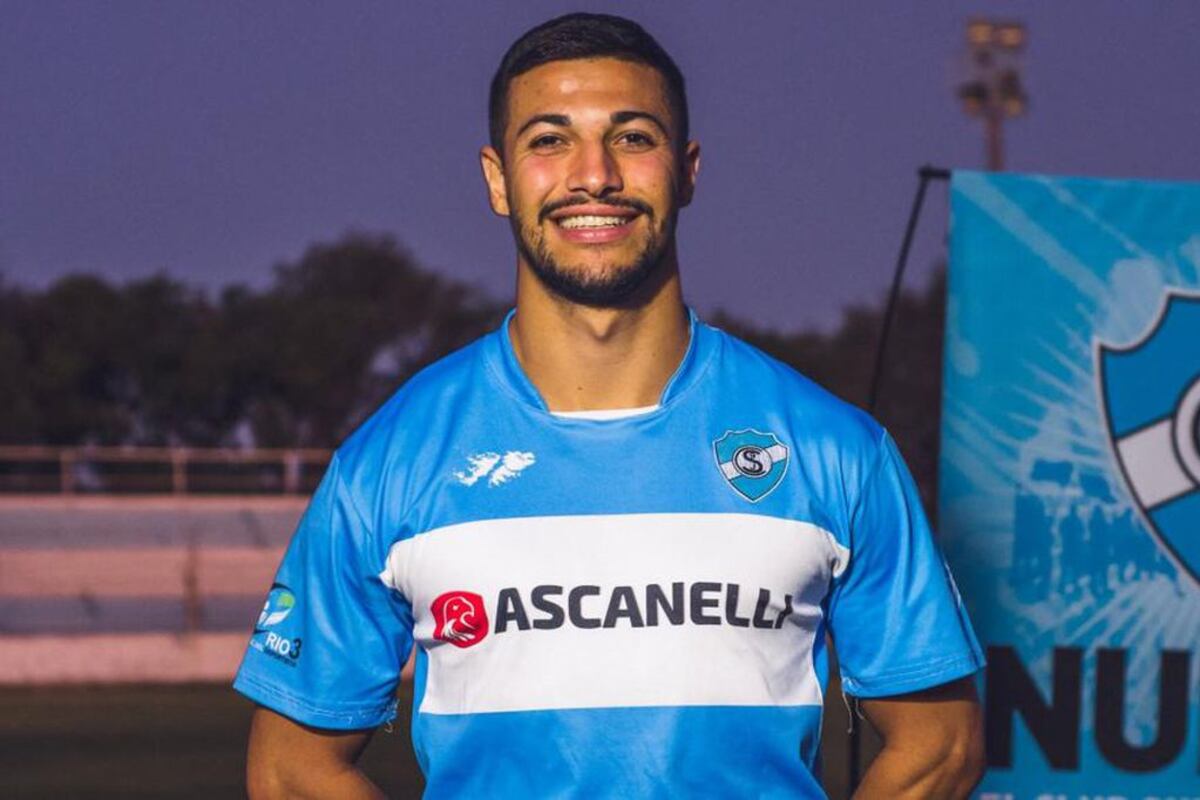 El cordobés Matías Chavarría será dirigido por Maradona Jr en Napoli United. (Prensa 9 de Julio de Río Tercero)