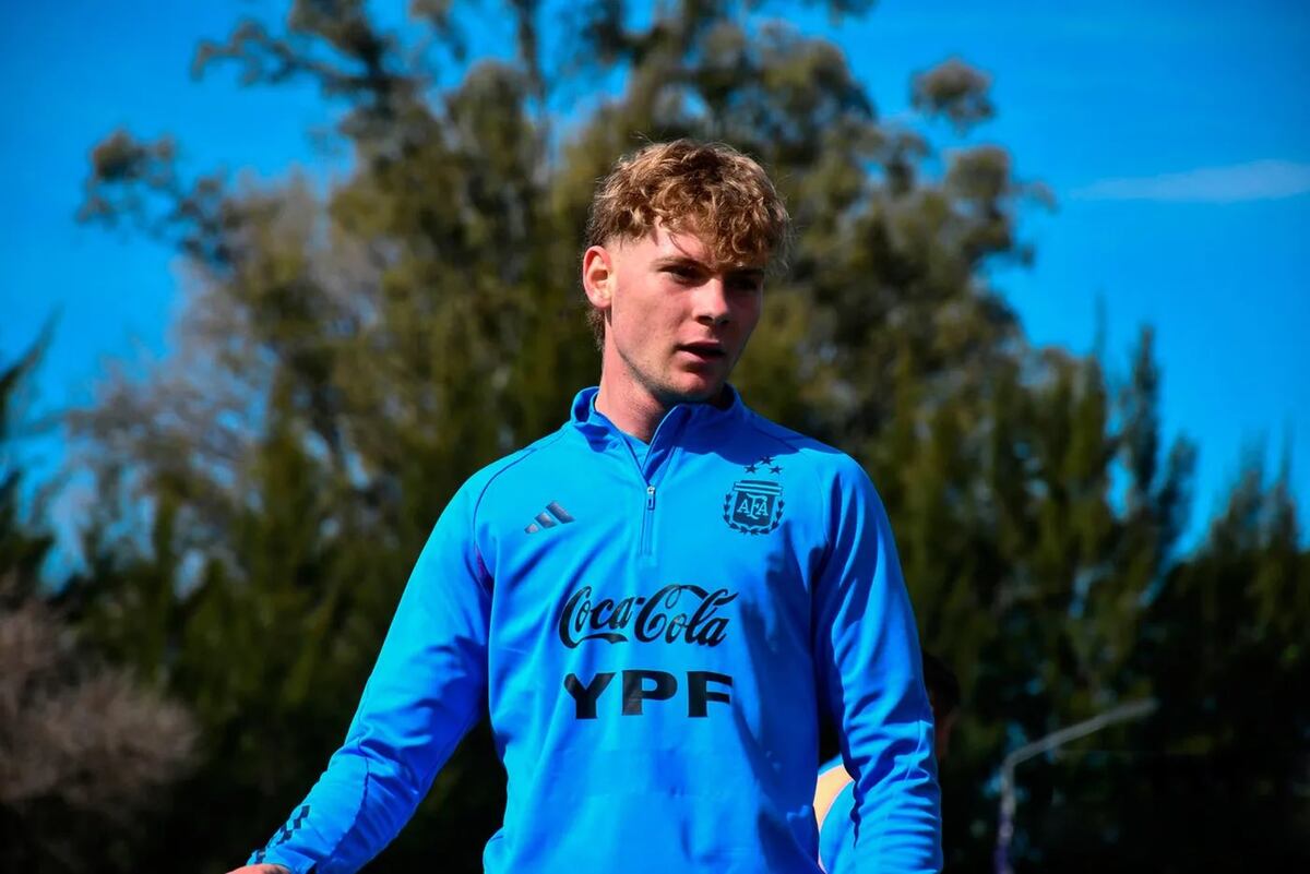 Valente Pierani desafectado de la selección por un esguince de rodilla