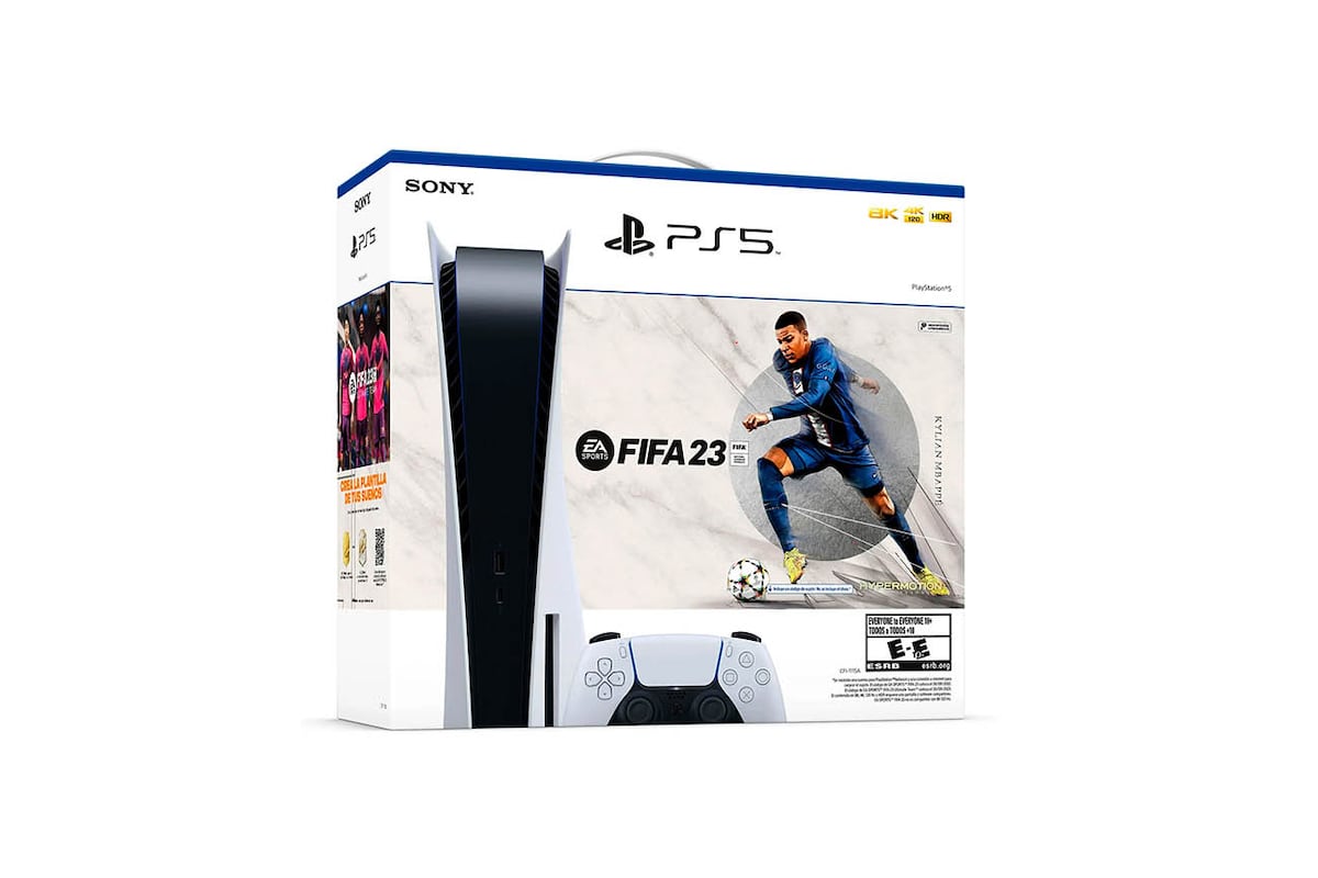 PS5 y Fifa 2023.