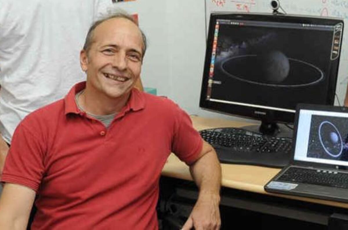 Diego García Lambas, astrónomo e investigador del Iate (Conicet-UNC), recibió el Premio Jorge Sahade a la Trayectoria 2023.