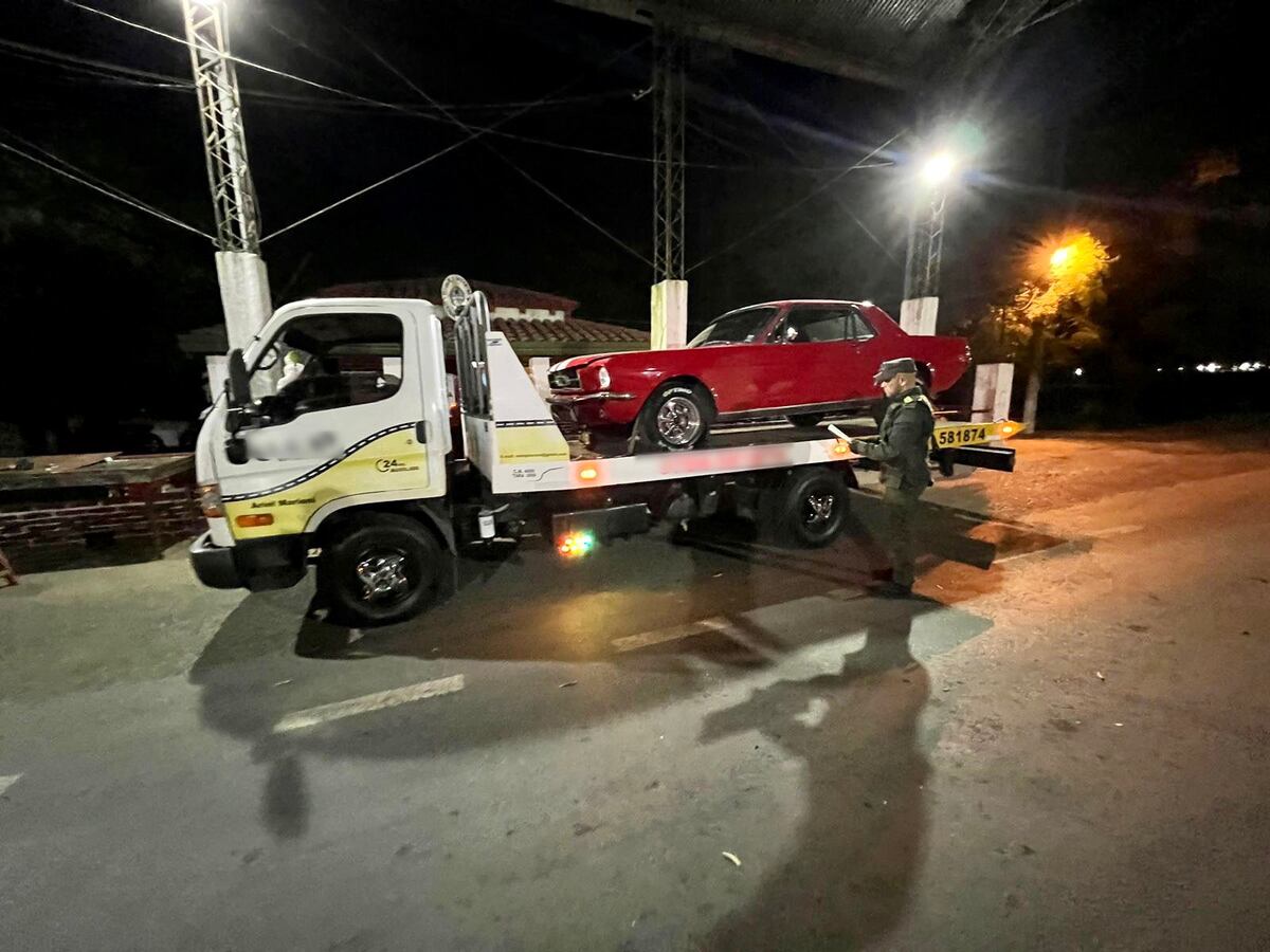El Mustang. (Gendarmería)