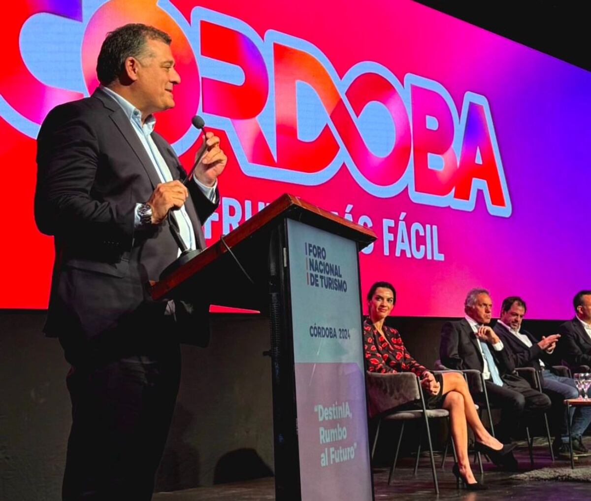 Darío Capitani, presidente de la Agencia Córdoba Turismo. (La Voz)
